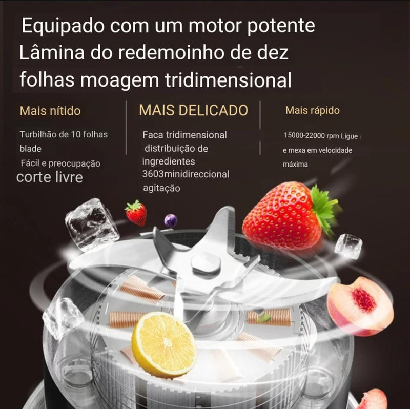Lliquidificador portátil elétrico Multifunções (SUPER PROMOÇÃO)