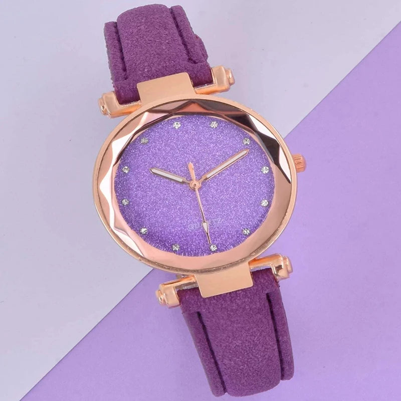 RELÓGIO FEMININO QUARTZ ROSE (NA COMPRA DO RELÓGIO VOCÊ GANHA OS 3 ACESSÓRIOS)