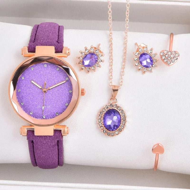 RELÓGIO FEMININO QUARTZ ROSE (NA COMPRA DO RELÓGIO VOCÊ GANHA OS 3 ACESSÓRIOS)