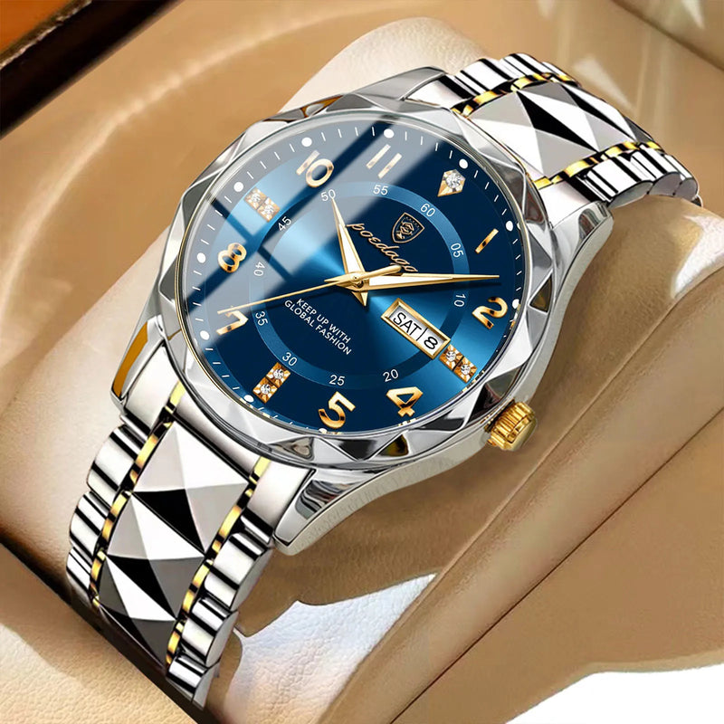 POEDAGAR Luxury Men Quartz - Loja Home Utilidades