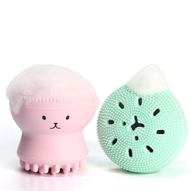 Esponja de Silicone Para Limpeza Facial - Loja Home Utilidades