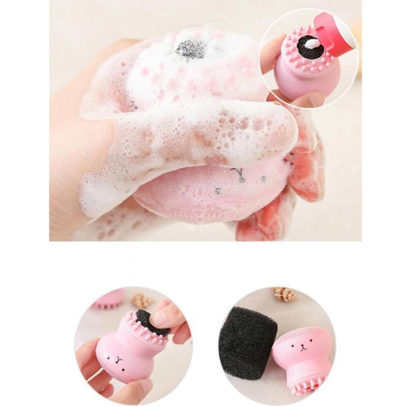 Esponja de Silicone Para Limpeza Facial - Loja Home Utilidades