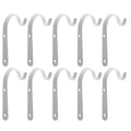 Conjunto Suporte De Pendurar De Metal Em Formato De J - Loja Home Utilidades