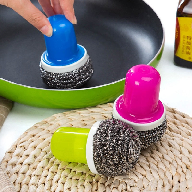 Fio de aço Panela Inoxidável Bola Limpeza - Loja Home Utilidades