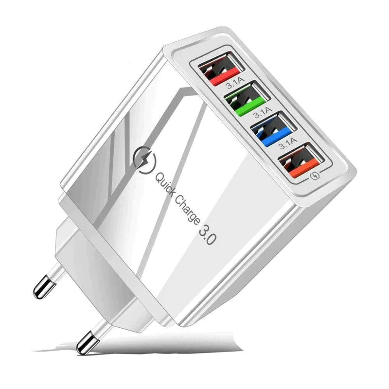 Carregador usb carga rápida 3.0 3.1a - Loja Home Utilidades