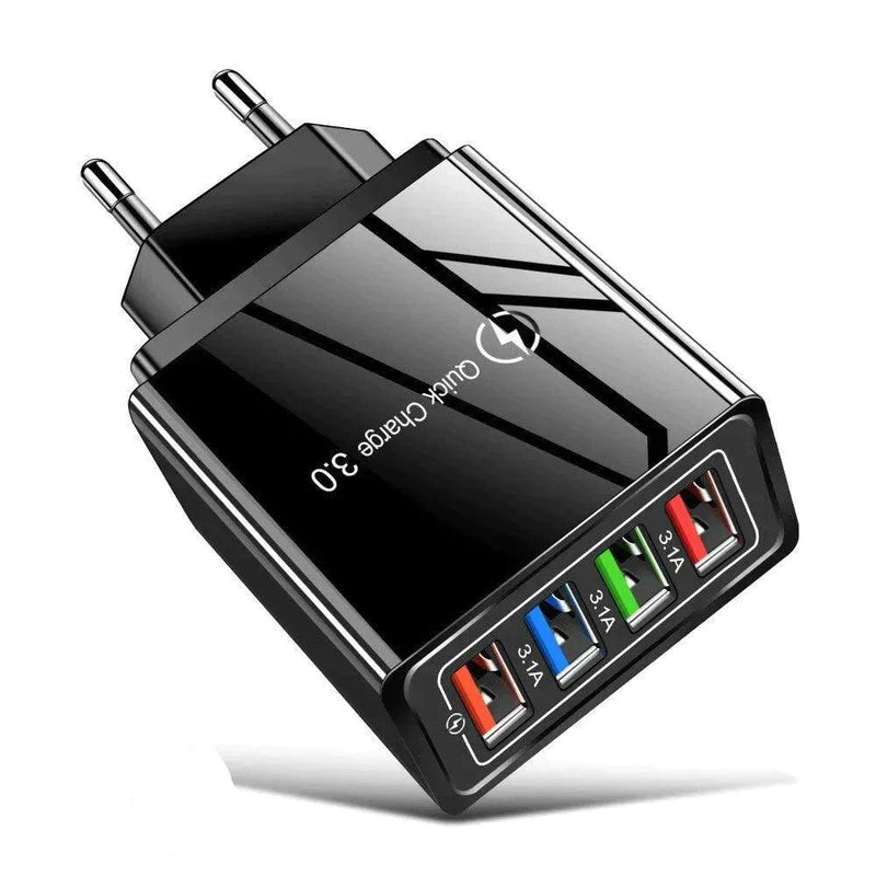 Carregador usb carga rápida 3.0 3.1a - Loja Home Utilidades