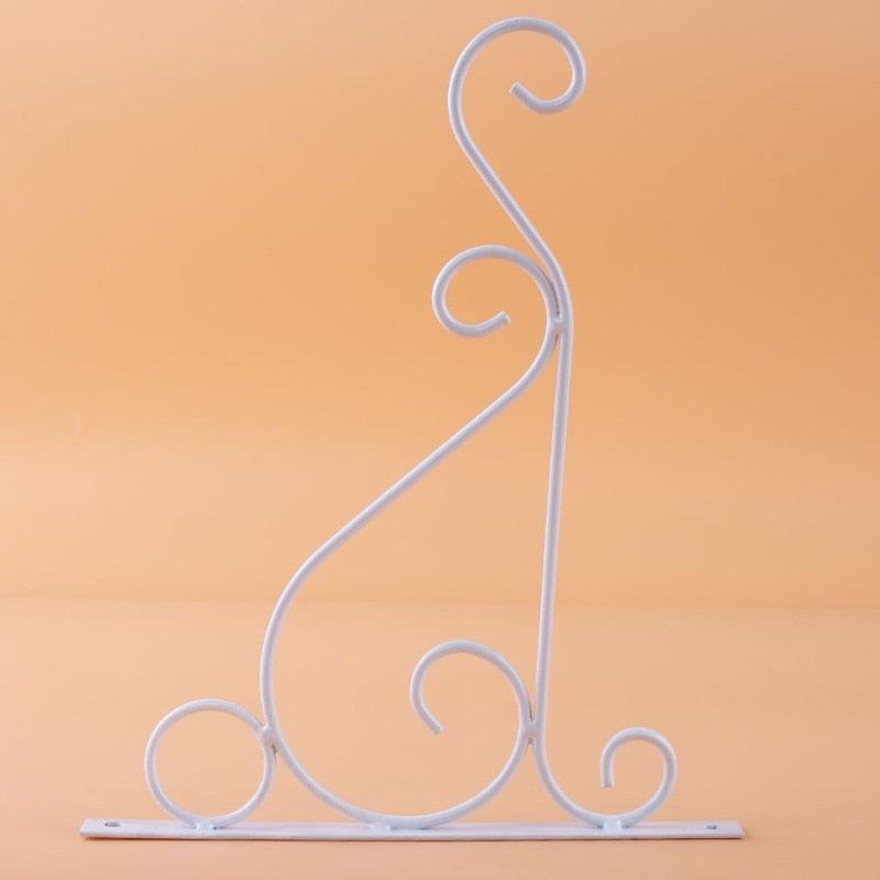 Conjunto Suporte De Pendurar De Metal Em Formato De J - Loja Home Utilidades