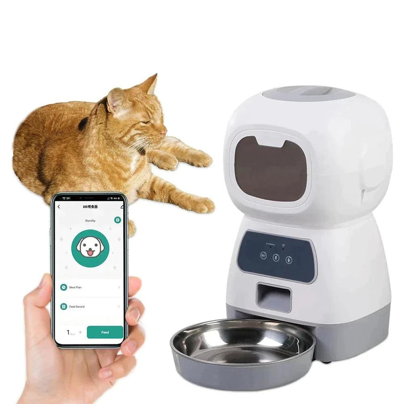 Alimentador Automático para Cães e Gatos - Loja Home Utilidades
