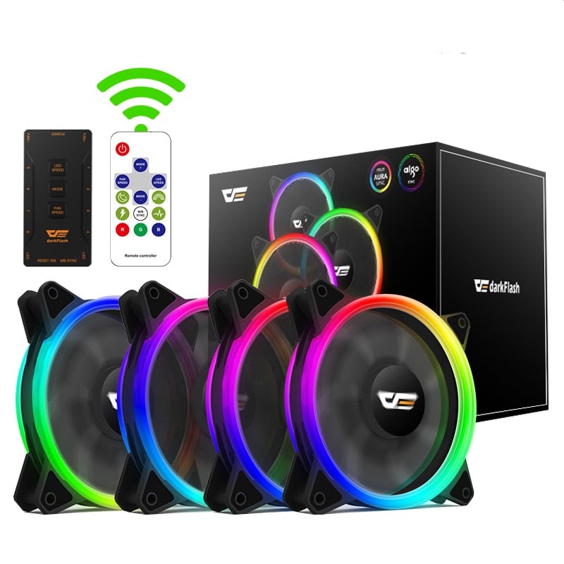 Fan ventilador Aigo Darkflash - Loja Home Utilidades