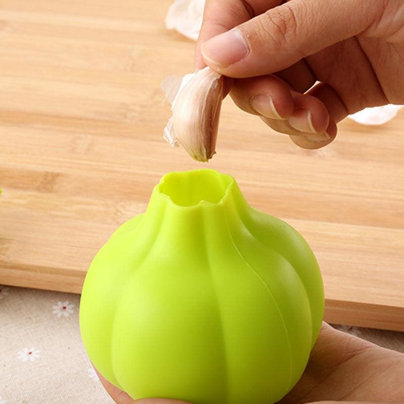 Descascador de Alho em Silicone - Loja Home Utilidades