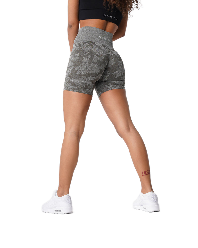 Shorts sem costura camuflado - Loja Home Utilidades