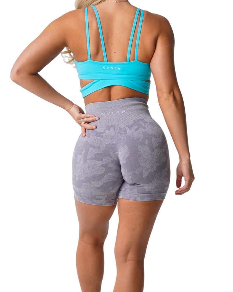 Shorts sem costura camuflado - Loja Home Utilidades