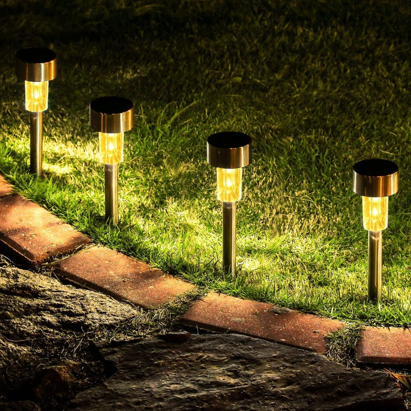 Lâmpada LED Solar À Prova D'água Para Jardim - Loja Home Utilidades