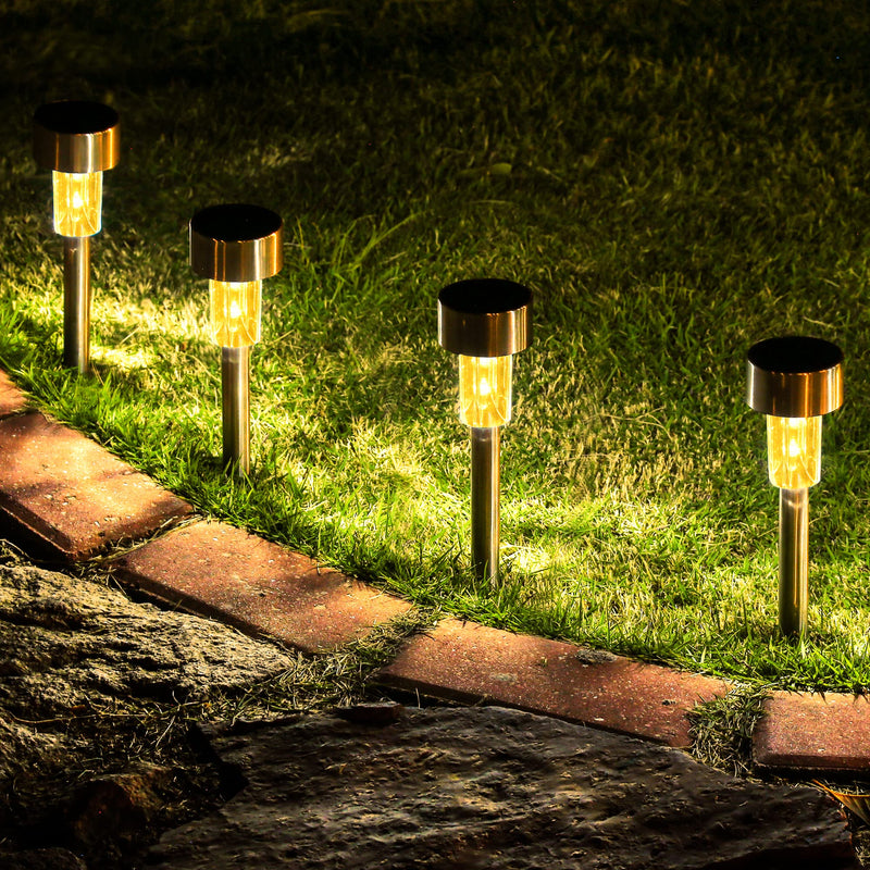 Lâmpada LED Solar À Prova D'água Para Jardim - Loja Home Utilidades