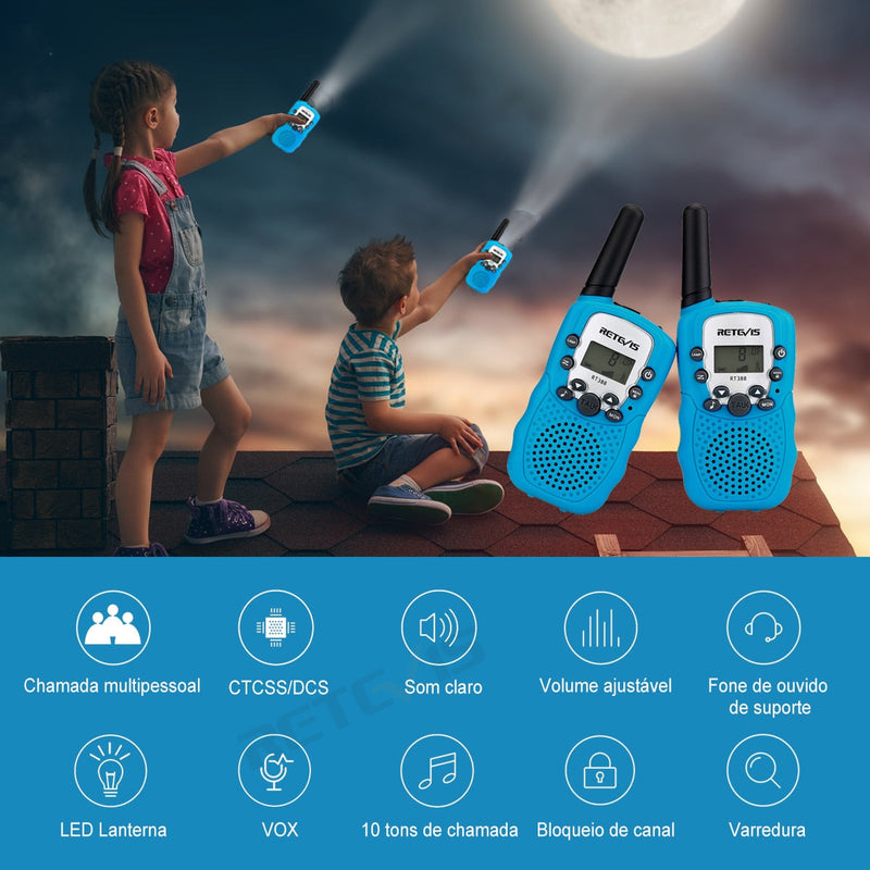 Walkie Talkie Portátil infantil - Loja Home Utilidades