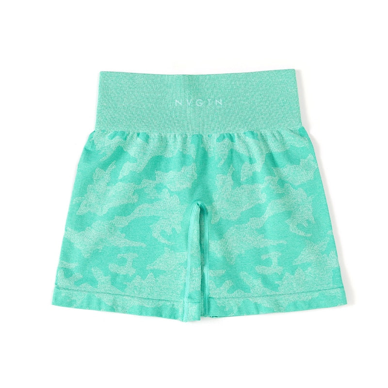 Shorts sem costura camuflado - Loja Home Utilidades
