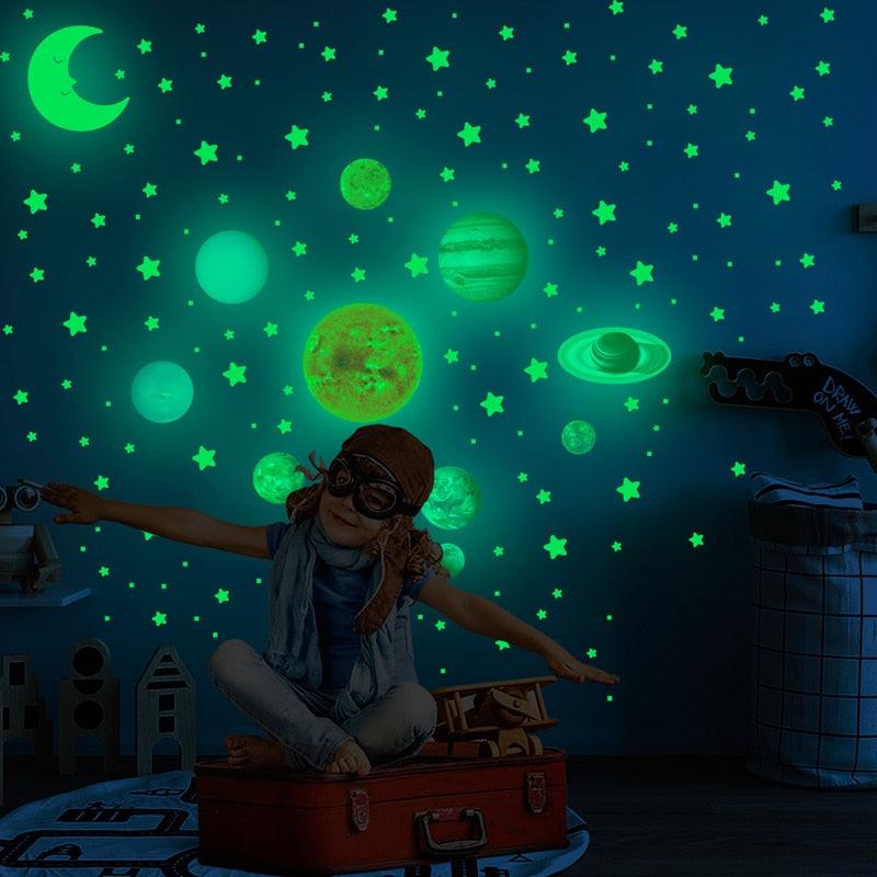 Adesivo estrelas/lua de Parede - Loja Home Utilidades