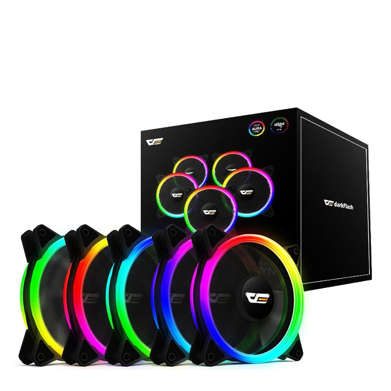 Fan ventilador Aigo Darkflash - Loja Home Utilidades