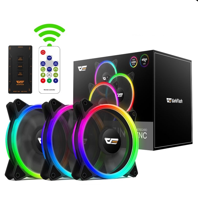 Fan ventilador Aigo Darkflash - Loja Home Utilidades
