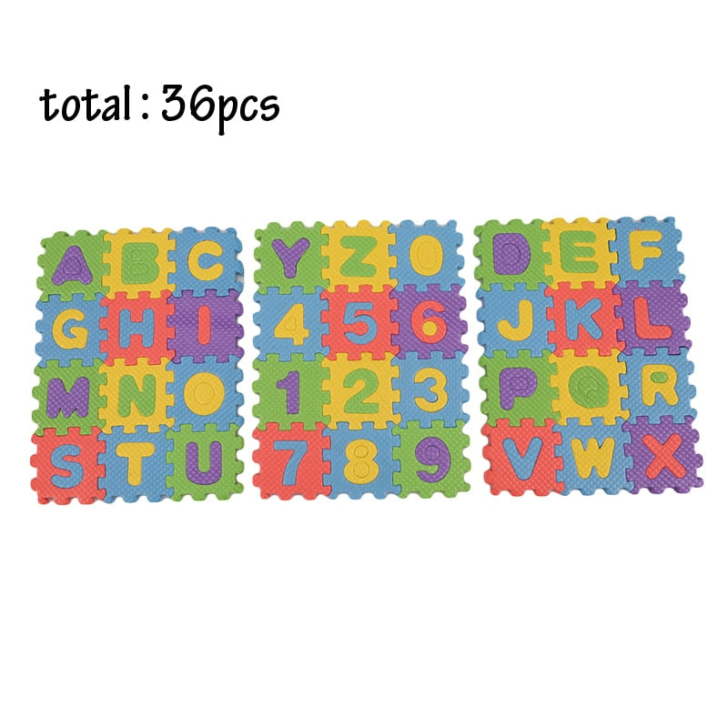 Tapete de EVA com letras - Loja Home Utilidades