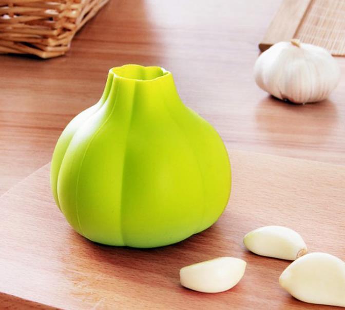 Descascador de Alho em Silicone - Loja Home Utilidades